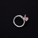 Dame ring med sommerfugl D1582 2