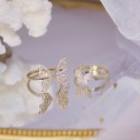 Dame ring med sommerfugl D2446 2