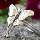 Dame ring med sommerfugl D2527 4