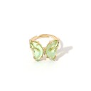 Dame ring med sommerfugl D2587 10