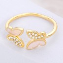 Dame ring med sommerfugl D2858 7
