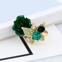 Dame ring med sommerfugl D2899 6