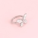 Dame ring med sommerfugl D2977 3