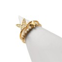 Dame ring med sommerfugle D1990 2