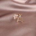 Dame ring med sommerfugle D2955 3