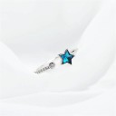 Dame ring med stjerne D1015 5