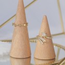 Dame ring med stjerne D1661 2
