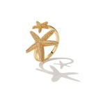 Dame ring med stjerne D2480 1