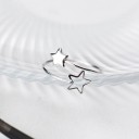 Dame ring med stjerne D2492 3