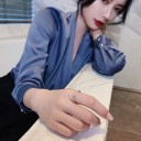 Dame ring med stjerne D2637 3