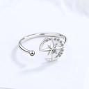 Dame ring med stjerne D2812 5
