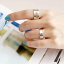 Dame ring med stjerner D1022 2