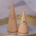 Dame ring med stjerner D1222 3