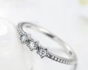 Dame ring med stjerner D1322 2