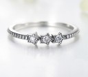 Dame ring med stjerner D1322 3