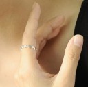 Dame ring med stjerner D1385 3