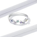 Dame ring med stjerner D2011 3