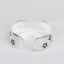 Dame ring med stjerner D2863 4