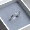 Dame ring med stjerner D2885 2