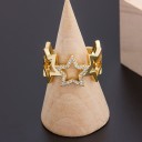 Dame ring med stjerner D2887 3