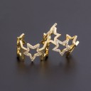 Dame ring med stjerner D2887 6