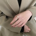 Dame ring med stjerner D2949 3