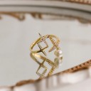 Dame ring med stjerner D2949 6