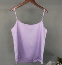 Dame satin tanktop 9