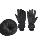 Dame ski handsker med berøringsfunktion Universel størrelse Isolerede handsker Polyester PU læder Holdbare varme sports handsker til vinteraktiviteter 2