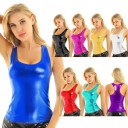 Dame skinnende tanktop A1205 2