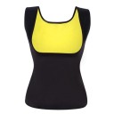 Dame slankende tanktop med saunaeffekt 5