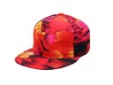 Dame snapback med blomster 4