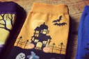 Dame sokker til Halloween 9