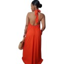 Dame sommer maxikjole P1006 2