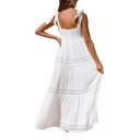 Dame sommer maxikjole P1026 3