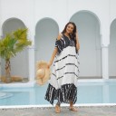 Dame sommer maxikjole P1140 4