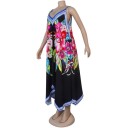 Dame sommer maxikjole P746 4