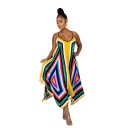 Dame sommer maxikjole P746 5