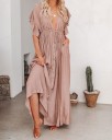Dame sommer maxikjole P791 11