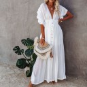 Dame sommer maxikjole P791 6