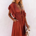 Dame sommer maxikjole P791 2