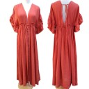 Dame sommer maxikjole P791 4