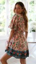 Dame sommer minikjole P1131 4