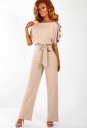 Dame sommerjumpsuit med bindebånd i taljen 11