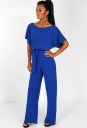 Dame sommerjumpsuit med bindebånd i taljen 8