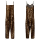 Dame sommerjumpsuit med leopardprint 3