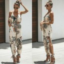Dame sommerjumpsuit med slidser 2