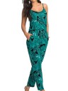Dame sommerjumpsuit med spaghettistropper 3