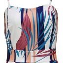 Dame sommeroveralls med print A2068 3