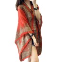 Dame sommerplaid P357 6